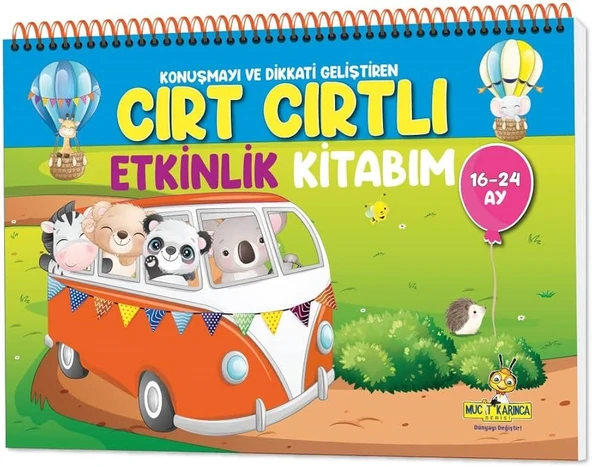 16-24 Ay Cırt Cırtlı Eğitici Etkinlik Kitabım 3161 ürün görseli