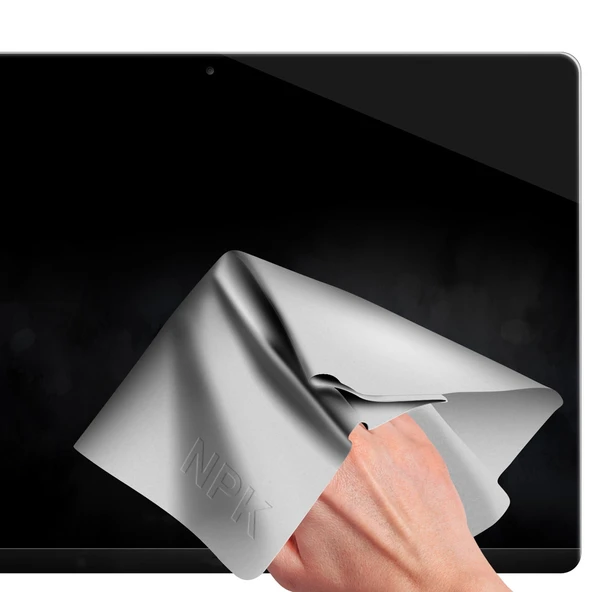 MacBook Pro 13 Inç Toz Geçirmez Klavye Koruyucu Film Mikrofiber Kumaş - 3