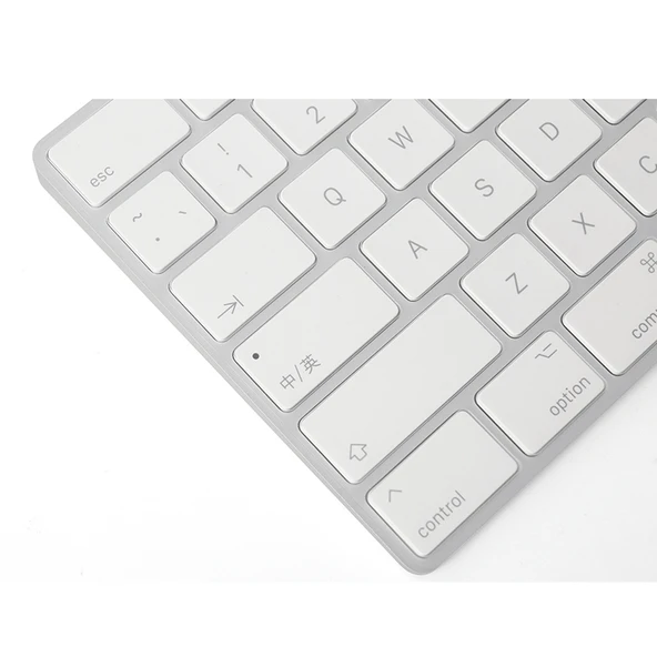 iMac 2017 Magic Keyboard Sayı Modeli İçin Şeffaf TPU Nano Uzun Klavye Koruyucu Film T17606 - 5