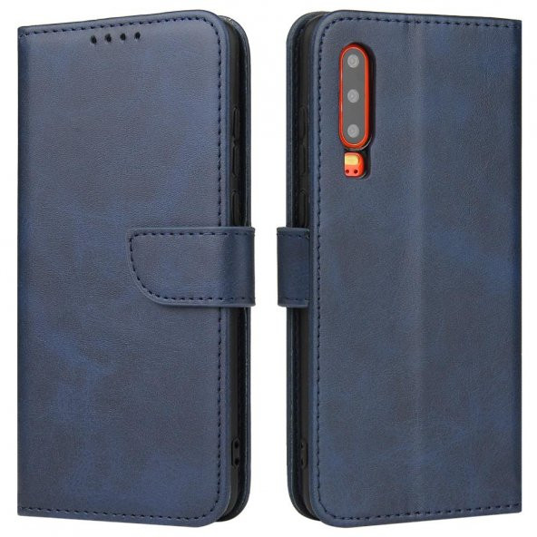Huawei P40 Lite E Uyumlu Cüzdanlı ve Kapaklı Kılıf - 4