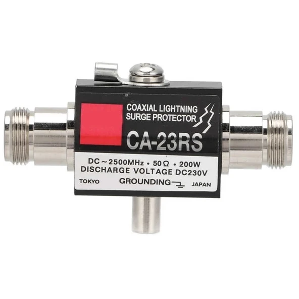 CA 23RS Model 400W 2500MHz N Erkek Fişten N Dişi Koaksiyel Yıldırım Koruyucu