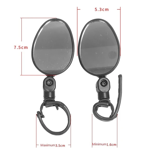 Xiaomi Scooter Arka Görüş Aynası 2'li Set Oval - 3