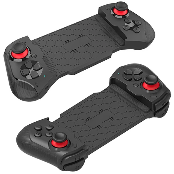 Mocute 060 Siyah Çift Joystick Bluetooth Oyun Kumandası Android ve IOS 13.4 ve Üzeri - 2