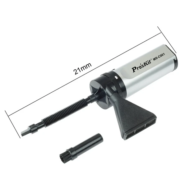 ProsKit MS C001 Mini Taşınabilir Bilgisayar Klavye Toz Toplayıcı Temizleme Aracı Siyah - 4