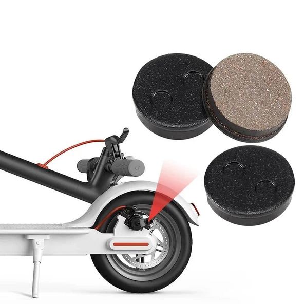 Xiaomi Mijia M365 Scooter Metal Disk Fren Balataları 3 Çift - 5