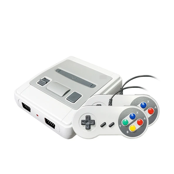 SFC620 Mini 8 Bit TV Oyun Konsolu 620 Dahili Oyun AV Çıkışlı EU Priz - 2