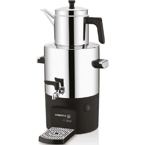 KORKMAZ A841-01 ÇAYŞEF INOX-PARLAK SEMAVER