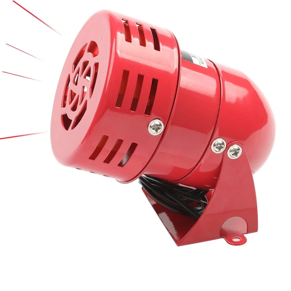MS-190 Mini Motorlu Alarm Rüzgar Vidalı Buzzer - 2
