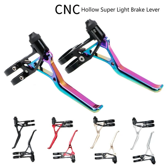 Litepro LP UltraLevers CNC Katlanır Yol Bisikleti Küçük Tekerlek V Fren Kolu Gri Siyah - 6