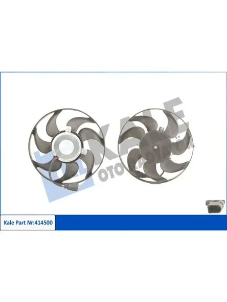 FAN MOTORU (200W 295mm) CADDY III 0413 EOS 0611 GOLF V 0407 JETTA 0611 PASSAT 0611 TOURAN 0308