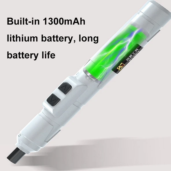 Kalem Tipi Mini Hassas Elektrikli Tornavida Seti Model BJ1003 - 8