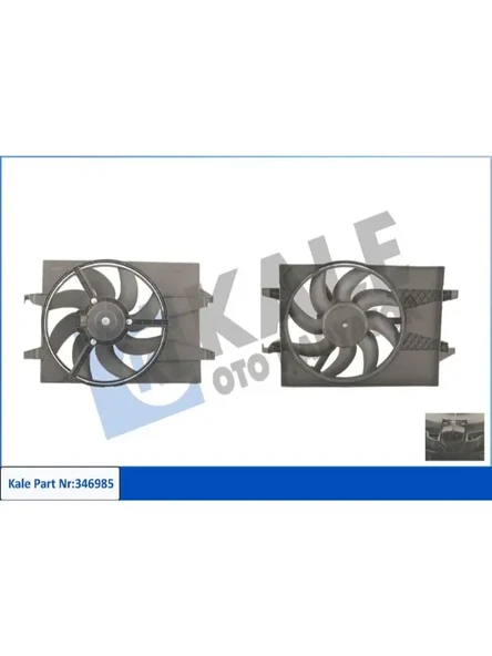 FAN MOTORU DAVLUMBAZLI FIESTA V 0106 FUSION 0112 1,6 16V MAZDA II MAZDA III