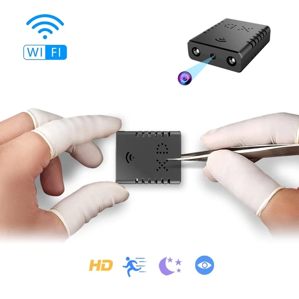 XD W2 WiFi IR CUT Mini Kamera 1080P HD Gece Görüşlü Uzaktan İzleme Özellikli - 6