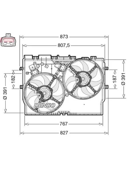 FAN MOTORU DAVLUMBAZ DUCATO 2,3 14