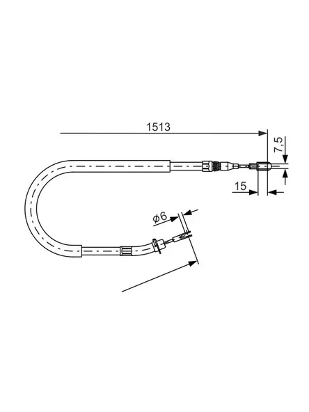 EL FREN TELI LT35 97 SPRINTER (2800 3500KG) 1513