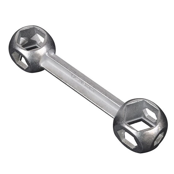 Bisiklet Altıgen Anahtar Mini Cep Çok Amaçlı Tamir Aleti 6-15 mm 10 Delik 9.5 cm