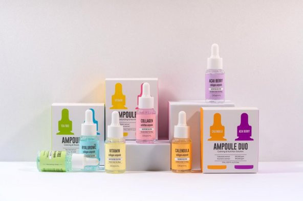 DERMAL 2li Yaşlanma Karşıtı Serum Set Elastikiyet, Canlılık ve Parlaklık  Vitamin & Kolajen 17ml*2 - 5