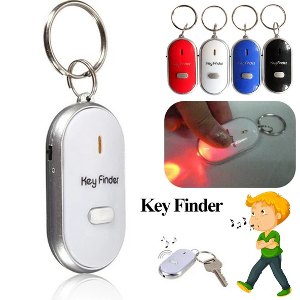 Mini LED Anahtar Bulucu - Kırmızı - Düdüklü Uzak Kontrol - 2