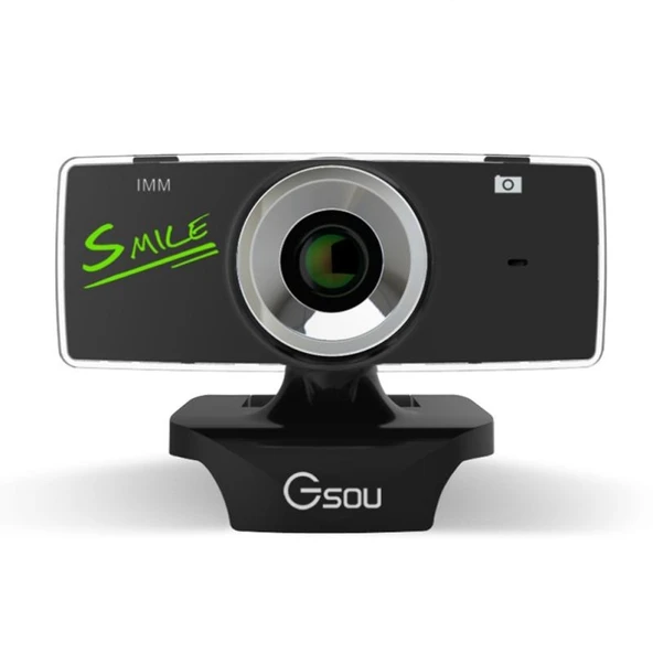 Gsou B18S HD Webcam Dahili Mikrofonlu USB Canlı Yayın Kamerası Gürültü Engelleme Özellikli
