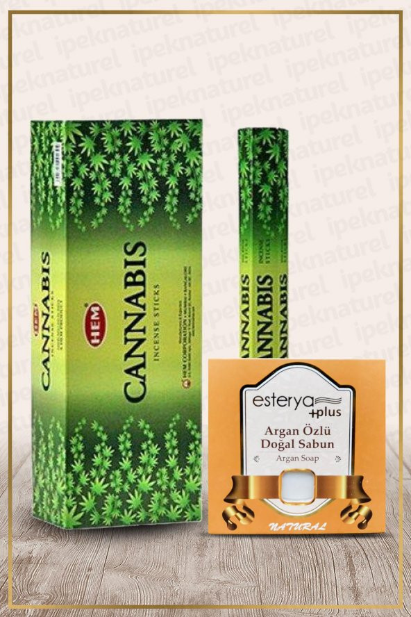 Cannabis Hexa 120 Çubuk Esterya Plus Argan Sabunu