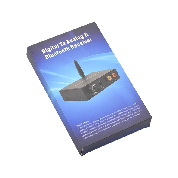 Dijitalden Analoğa Bluetooth Alıcılı Ses Dönüştürücü - 6