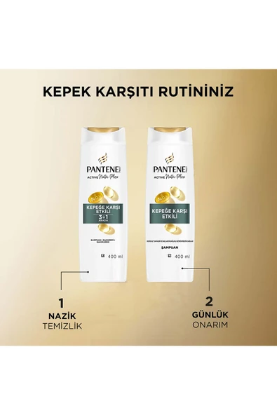 Pantene Kepek Karşı Etkili Şampuan 400Ml - 5