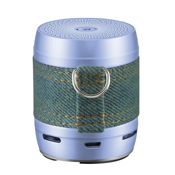 EWA A113 Taşınabilir Mini Bluetooth Hoparlör Mavi Suya Dayanıklı Kablosuz Bas Subwoofer