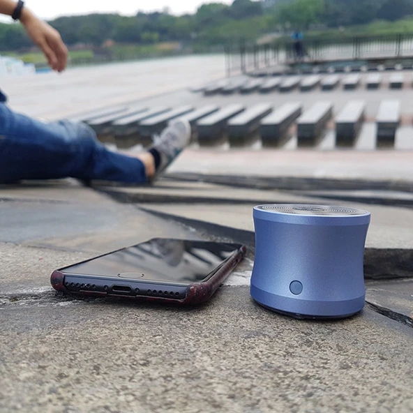 EWA A109M Taşınabilir Bluetooth Hoparlör Siyah Kablosuz Ağır Bas Subwoofer - 8