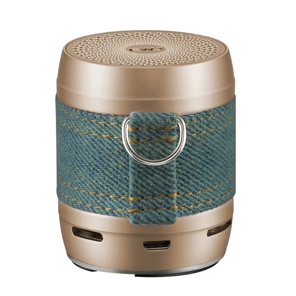 EWA A113 Taşınabilir Mini Bluetooth Hoparlör Kablosuz Bas Subwoofer Altın