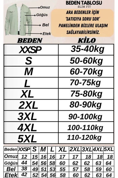Tomiross Kıvanç Bej Erkek Rahat Esnek Slim Fit Kalıp Pamuklu Kot Gömlek KIVANC-1927 - 6