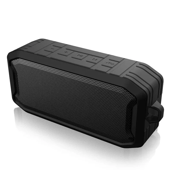 M3 Kablosuz Bluetooth Hoparlör Siyah Su Geçirmez Taşınabilir Mini Kutulu Destek FM TF U Disk