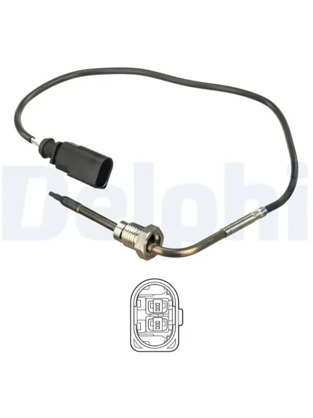 EGZOZ SICAKLIK SENSORU (DIZEL PARTIKUL FILTRESI ON) A6 0511 A8 0410