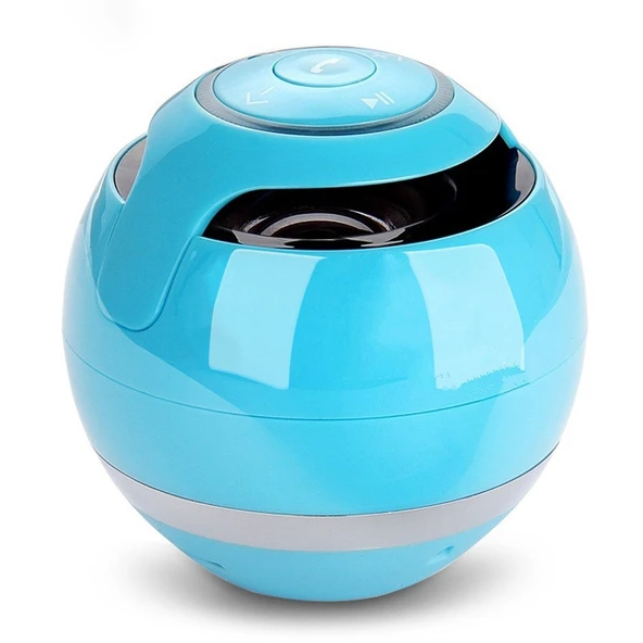 A18 Top Bluetooth Hoparlör LED Işıklı Taşınabilir Kablosuz Mini Mavi Hoparlör