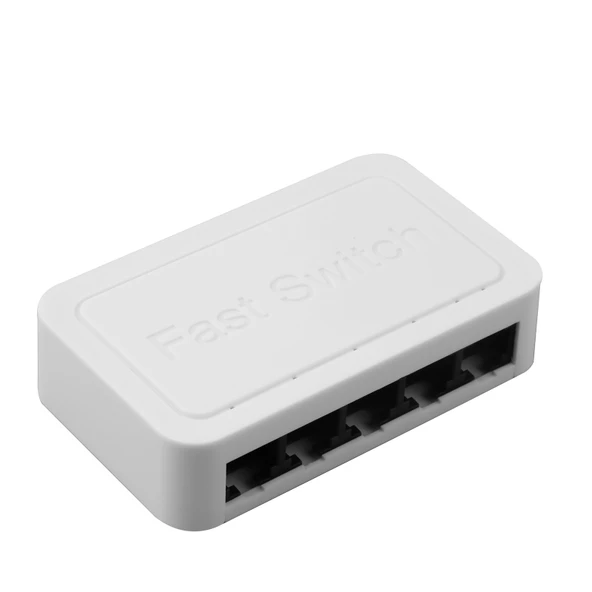 5 Portlu Beyaz 10 100Mbps Hızlı Ethernet Switch - 3
