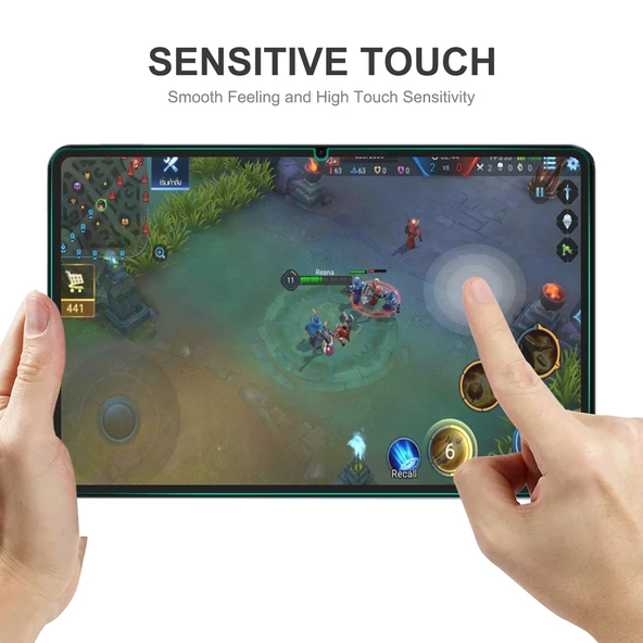 Xiaomi Pad 6 ve Pad 6 Pro Uyumlu 2li ENKAY Hat-Prince 033mm Patlamaya Dayanıklı Temperli Cam Ekran Koruyucu - 4