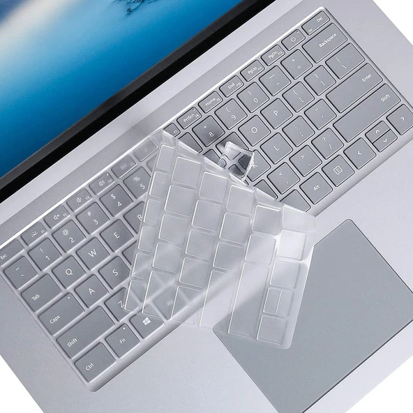 Microsoft Surface Laptop 2 3 4 5 13.5 Inç Ultrathin Yumuşak TPU Klavye Koruyucu Film