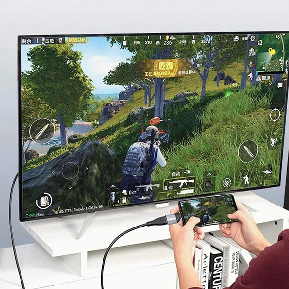 4K USB Type-C to HDMI Adaptörü Tablet Telefon Laptop için 60HZ 1080P - 3