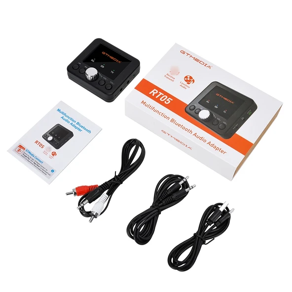 GTMEDIA RT05 Bluetooth 5.0 Ses Alıcı ve Verici 2'si 1 Arada Adaptör - 8