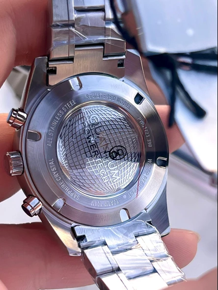 Quantum Sapphire Cizilmez Cam Çelik Kordon İç Kadran Fonksiyonları Aktif 10 Atm Erkek Kol Saat MQ350 - 6