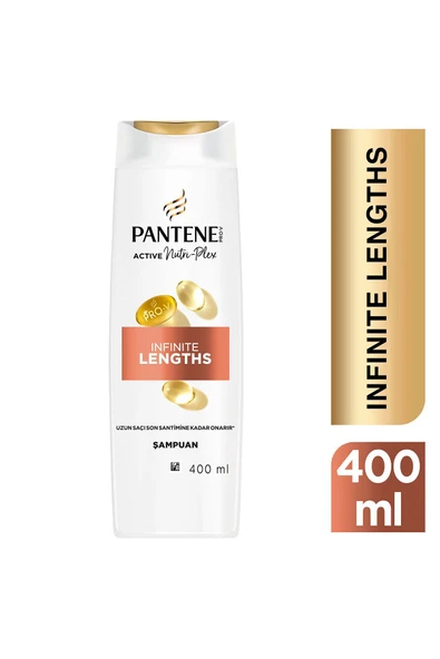 Pantene İnfinite Length Şampuan 400 ml ürün görseli 1