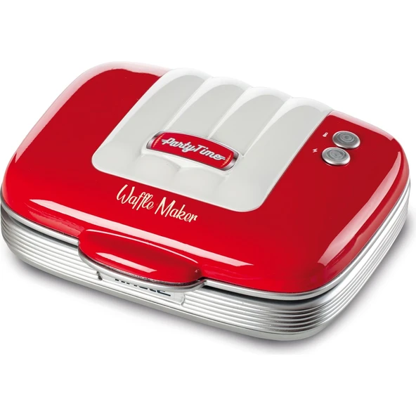 ARİETE 1973/00 PARTY TİME WAFFLE MAKİNESİ KIRMIZI - 4