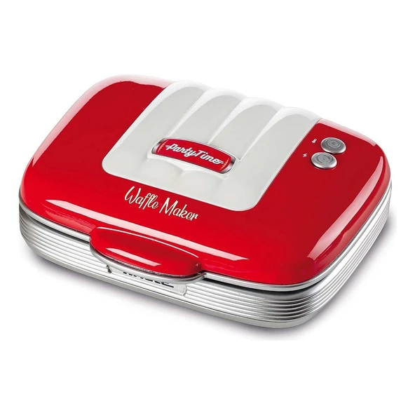 ARİETE 1973/00 PARTY TİME WAFFLE MAKİNESİ KIRMIZI