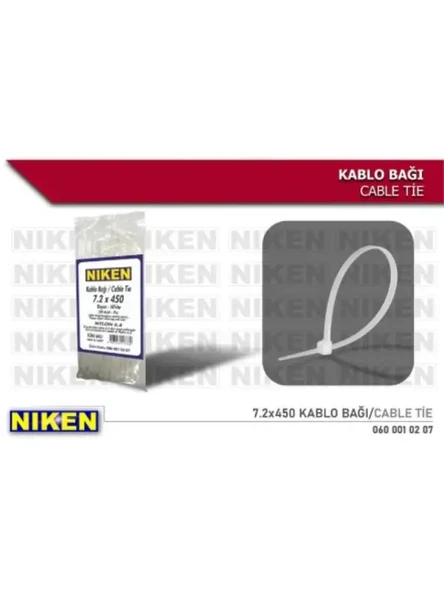 CIRT KELEPCE BEYAZ 7,2X450  (100 ADET)