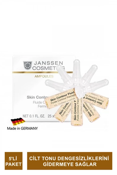 Janssen Skin Contour Fluid Cilt Toparlayıcı Ampul 5'li Paket