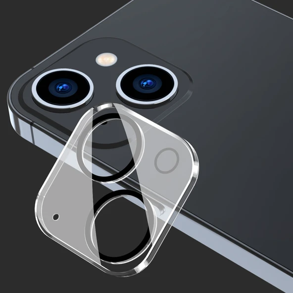 iPhone 13 Arka Kamera Lens Temperli Cam Koruyucu 2li ENKAY Hat-Prince 9H - 6