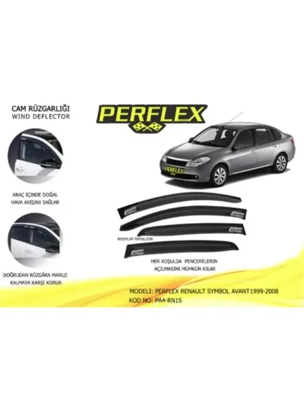 CAM RUZGARLIGI CLASSIC TIP 4 PARCA SYMBOL  1999-2008