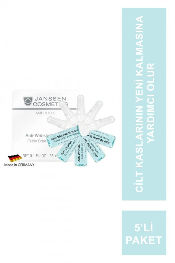 Janssen Anti-Wrinkle Botox Etkisi Ampul 5'li Paket