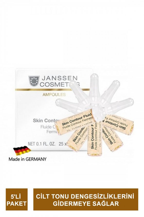 Janssen Skin Contour Fluid Cilt Toparlayıcı Ampul 5'li Paket