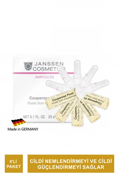 Janssen Couperose Fluid Kızarıklık Ve Hassas Cilt Ampul 5'li Paket