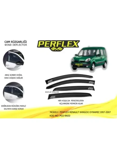 CAM RUZGARLIGI MUGEN TIP 2 PARCA KANGOO DYNAMIC 1997-2007
